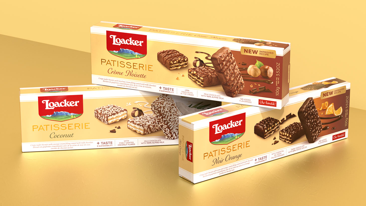 Loacker多样化糕点小吃视觉包装设计(图4)