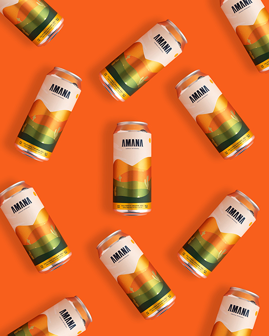 Amana精酿啤酒包装这样设计个性有趣(图4)