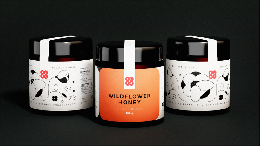 蜂蜜创意包装设计参考(图3)