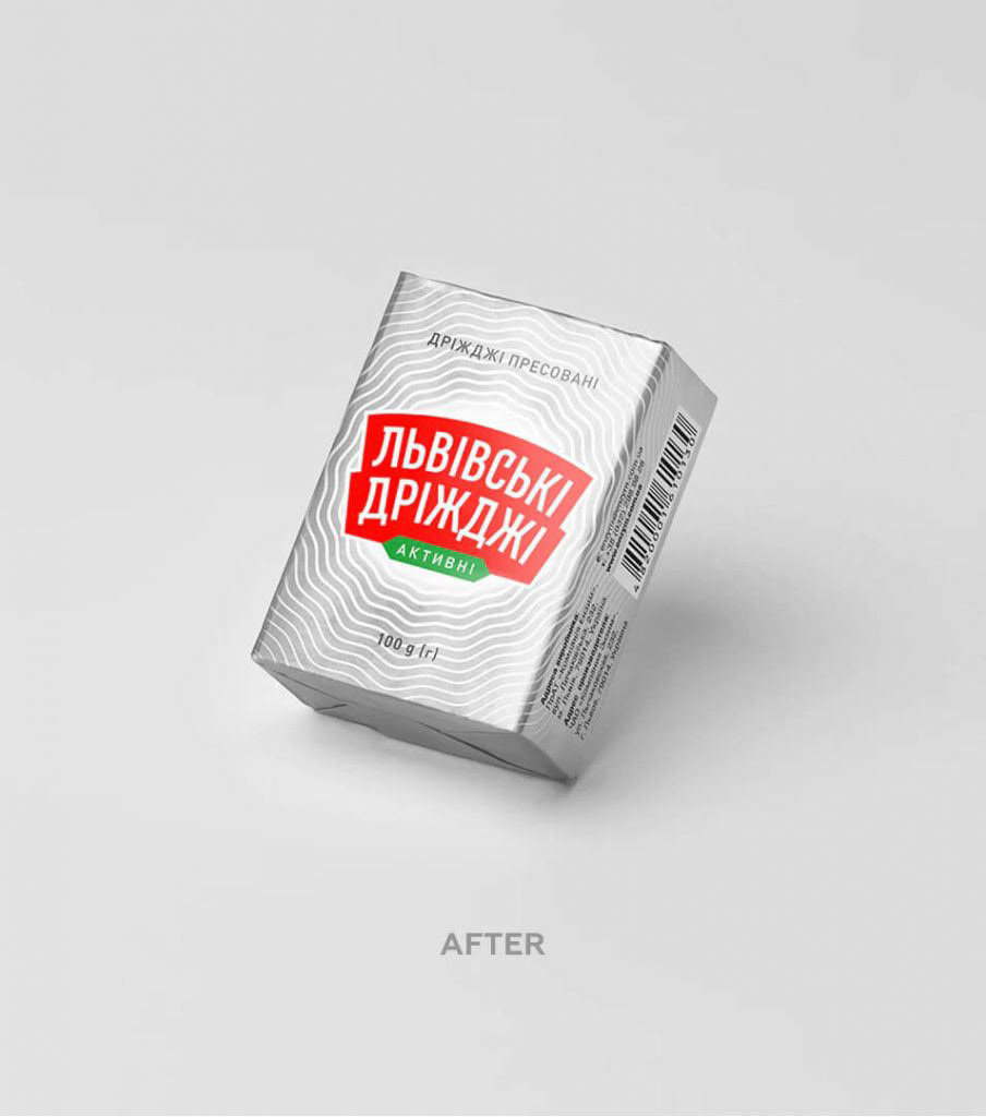Lvivski Drizhdzhi酵母产品视觉包装设计(图2)