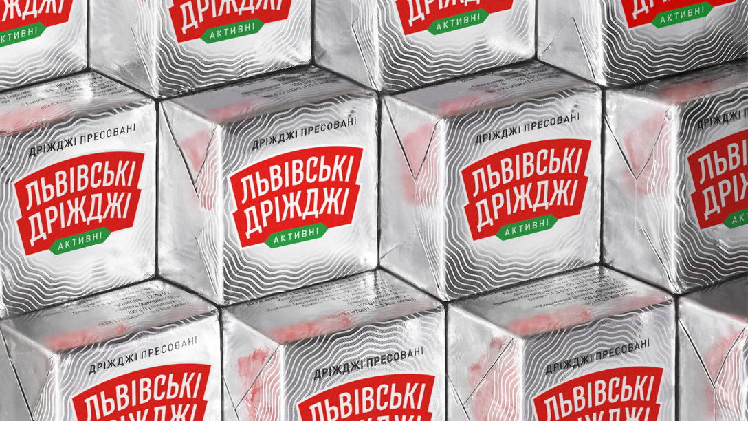 Lvivski Drizhdzhi酵母产品视觉包装设计(图7)
