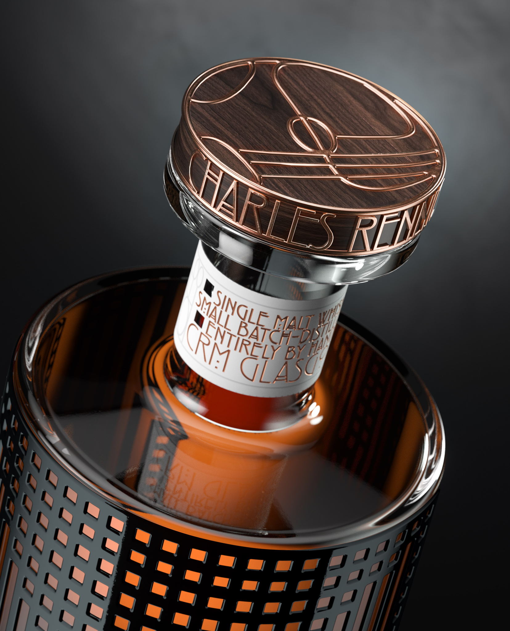 限量发行的麦芽威士忌包装设计专注于可持续发展、奢华和创新(图2)