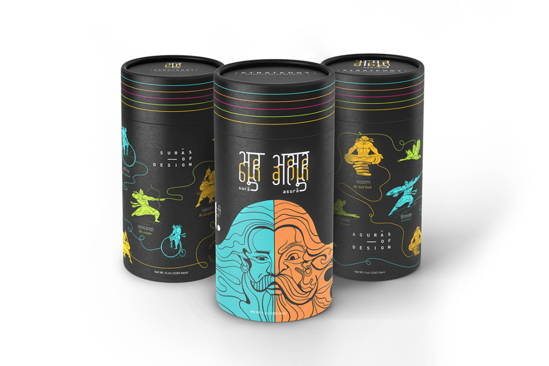 T – 优质茶的有机混合物创意包装设计(图4)