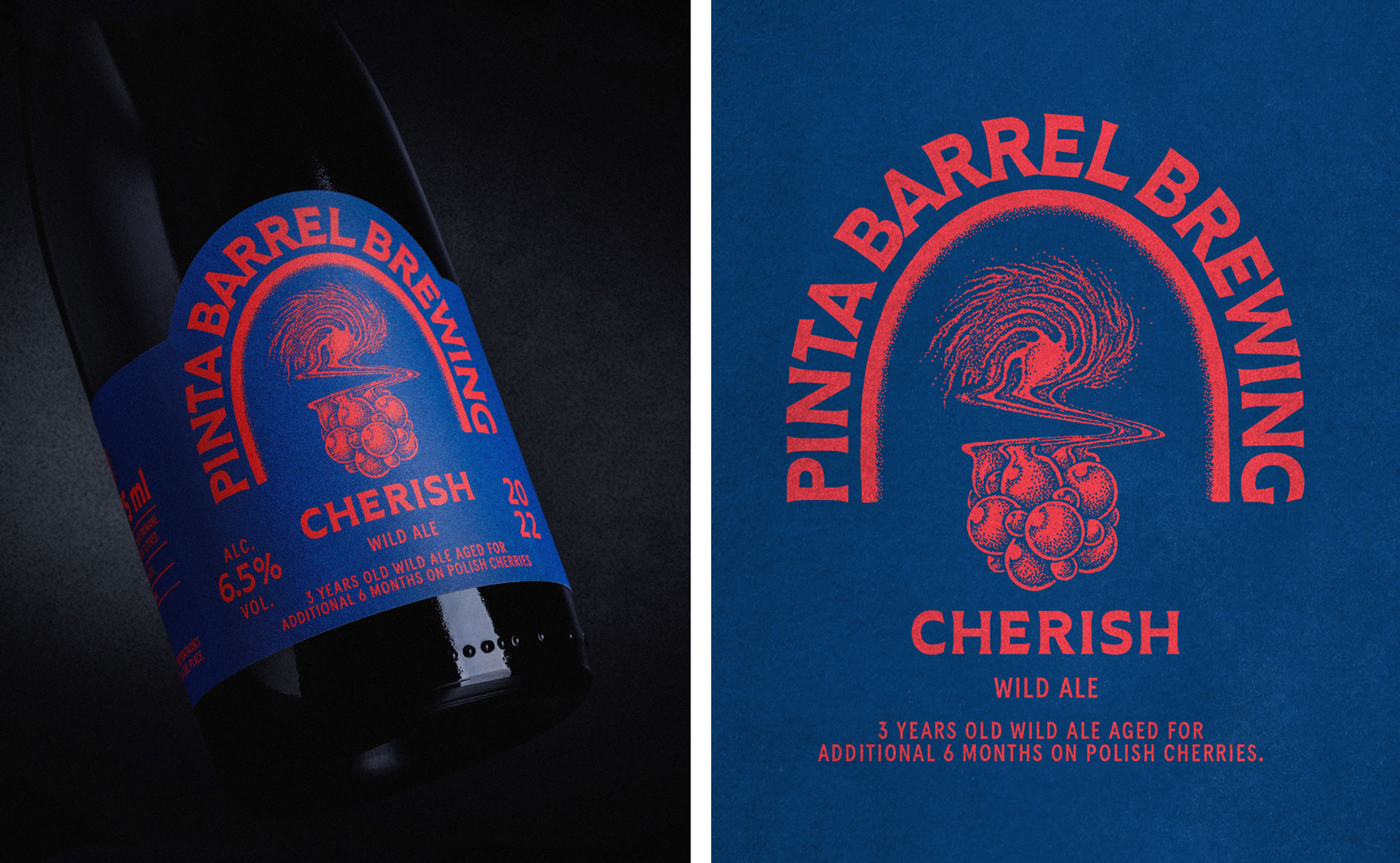 PINTA Barrel Brewing啤酒视觉识别包装设计(图4)