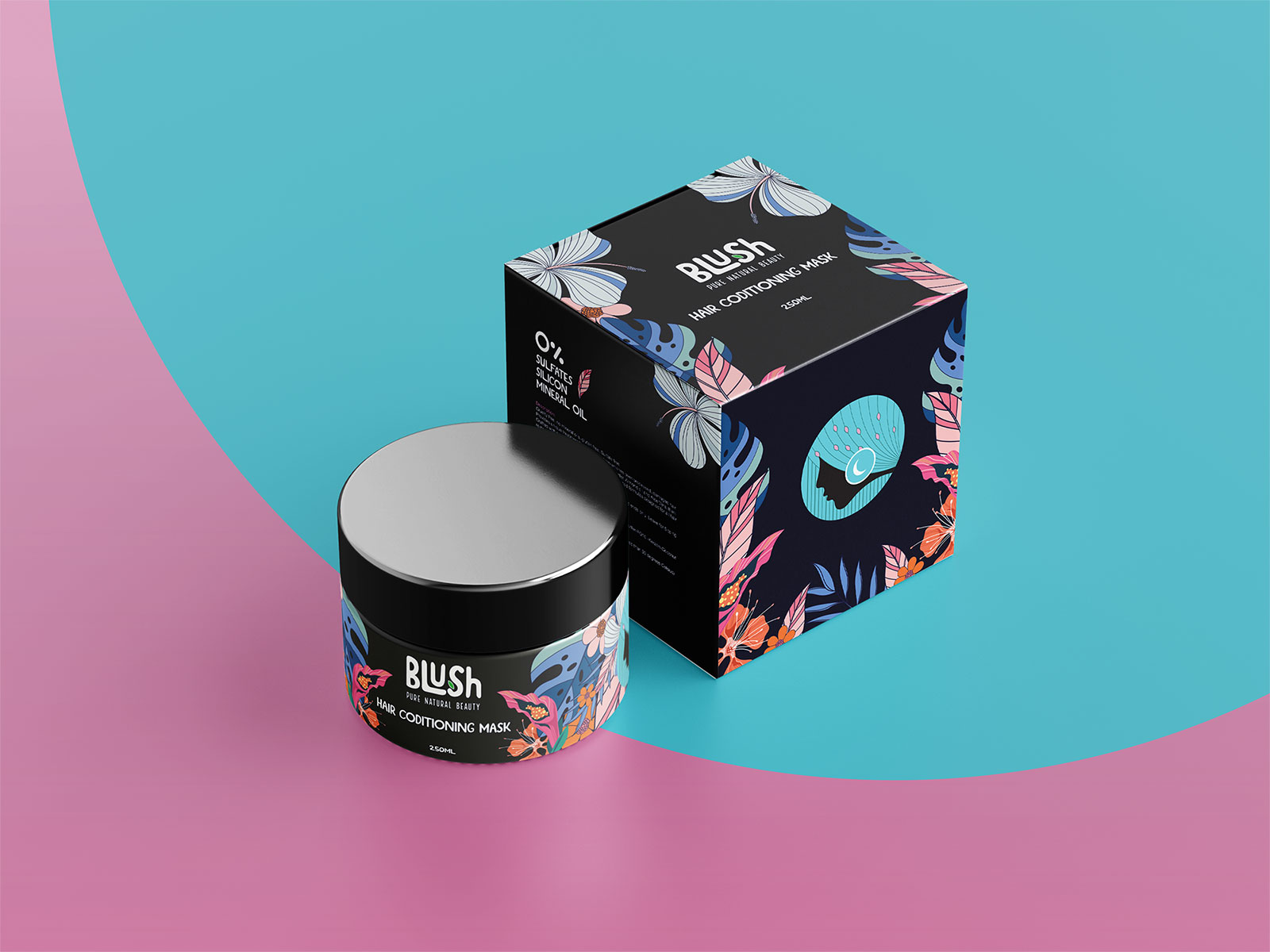 ​Blush纯天然美容护肤品牌包装设计这样做(图6)