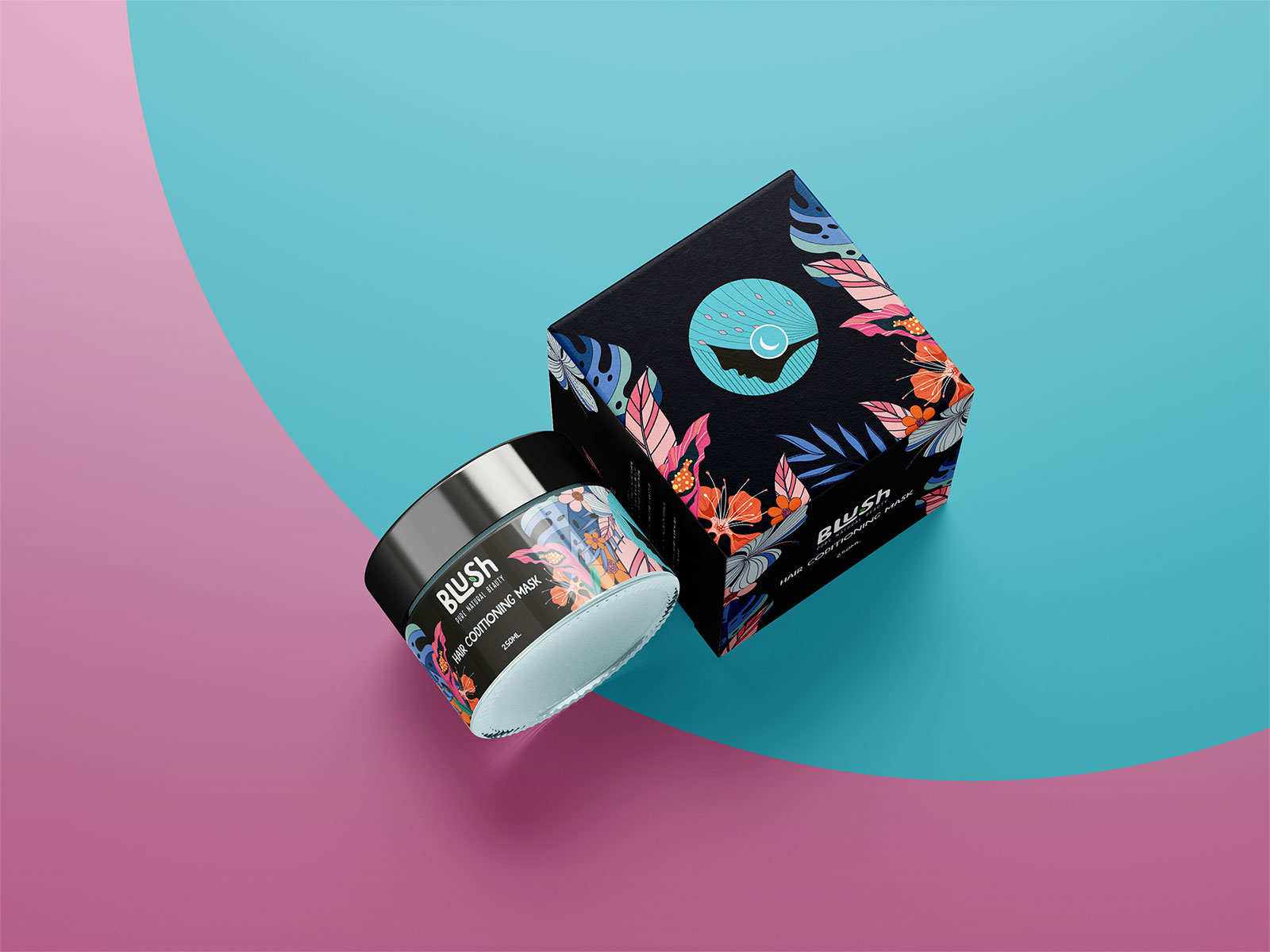 ​Blush纯天然美容护肤品牌包装设计这样做(图5)