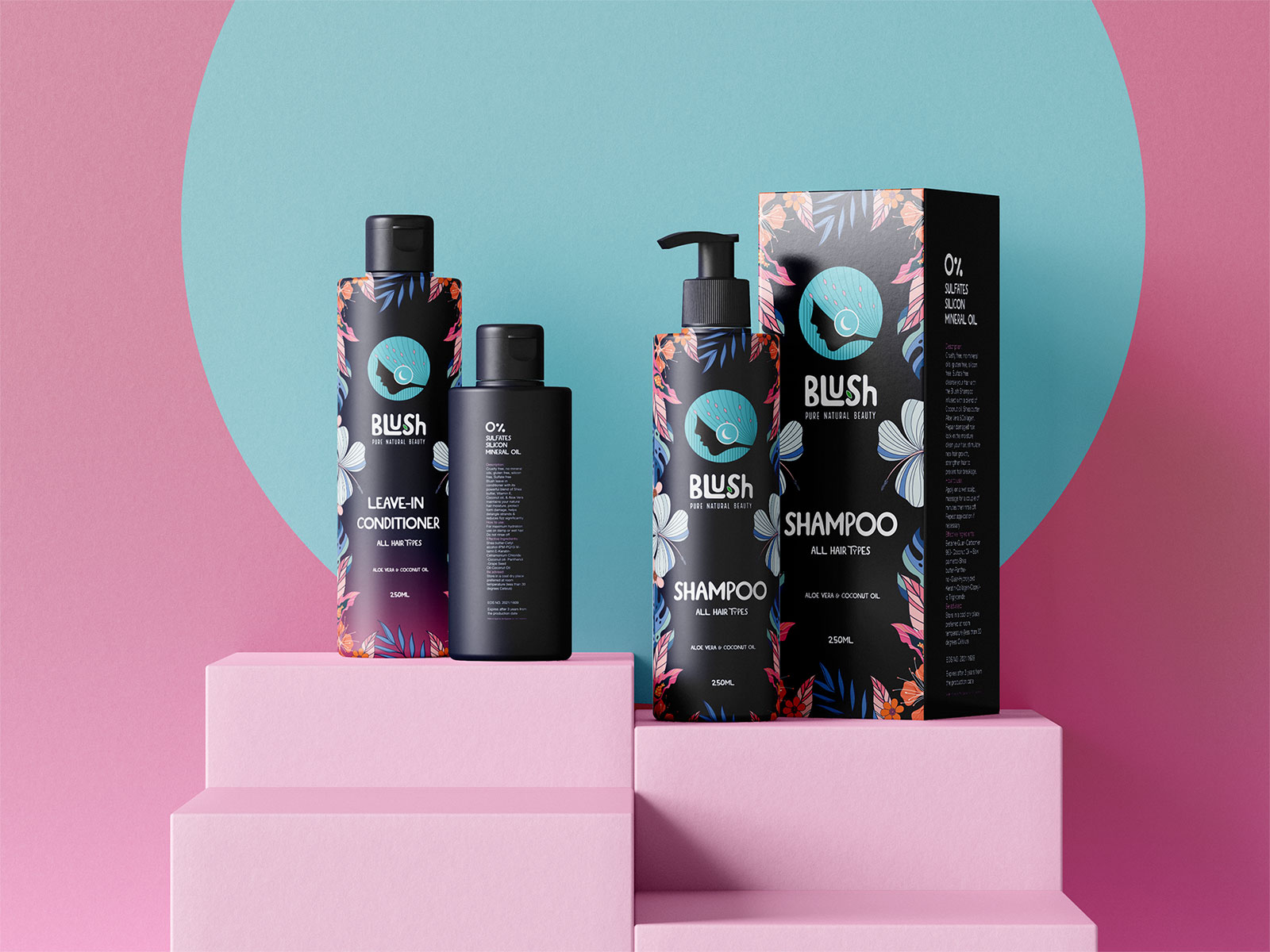 ​Blush纯天然美容护肤品牌包装设计这样做(图3)