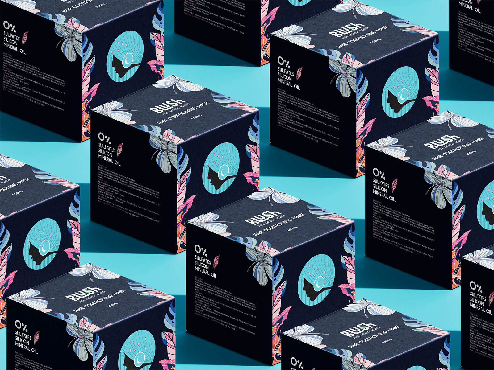 ​Blush纯天然美容护肤品牌包装设计这样做(图8)