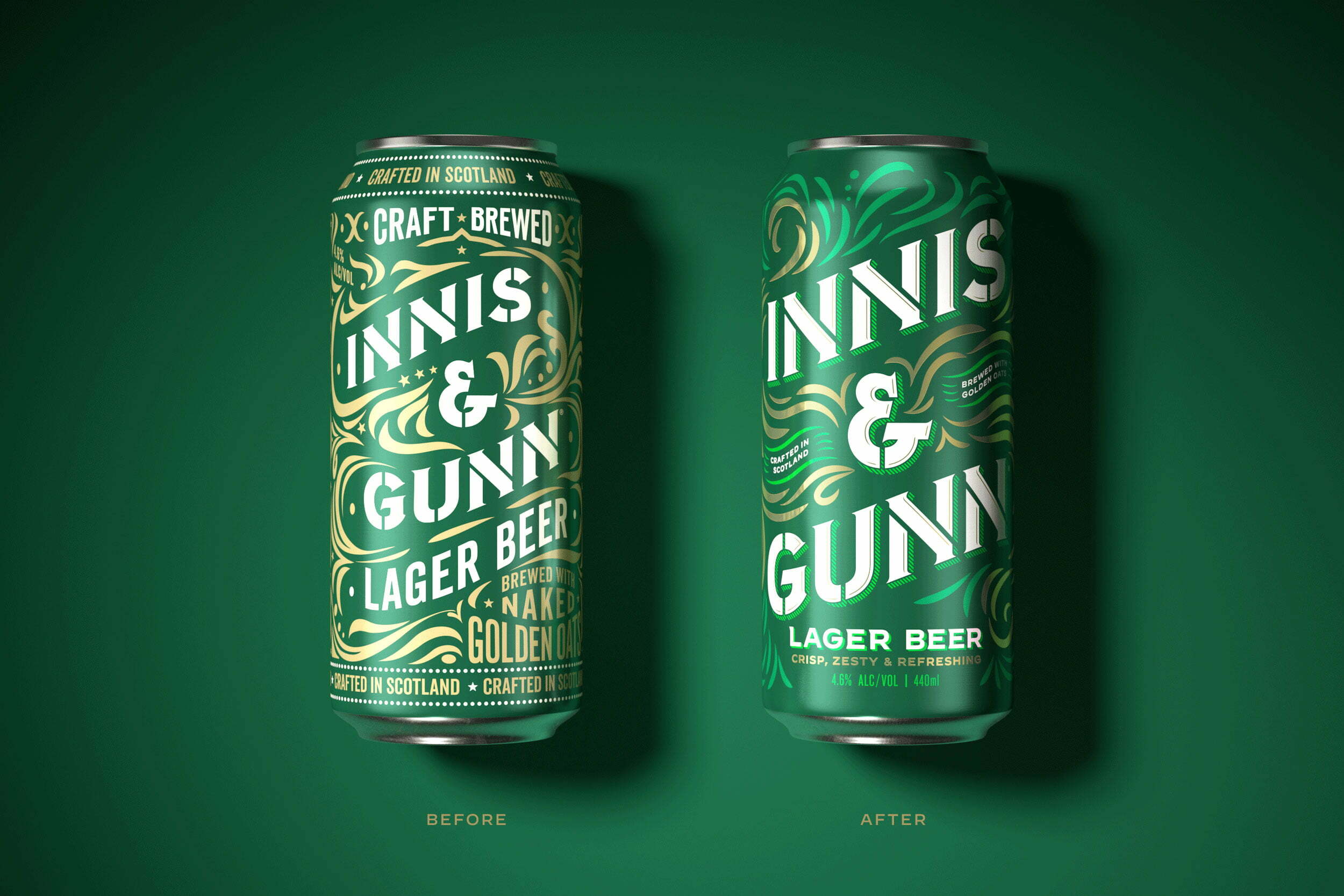 现代化高端啤酒创新包装设计(图1)