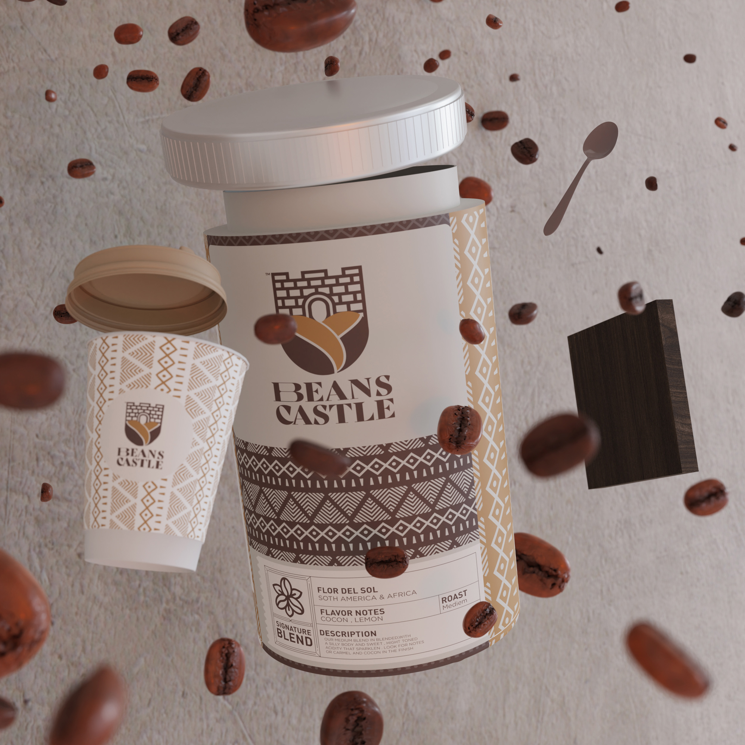 袋装咖啡创意包装设计参考(图7)