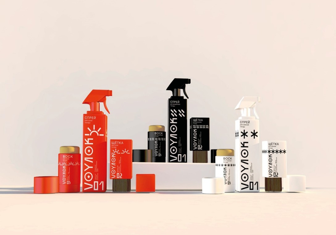 VOYLOK 毡靴护理产品包装设计(图1)