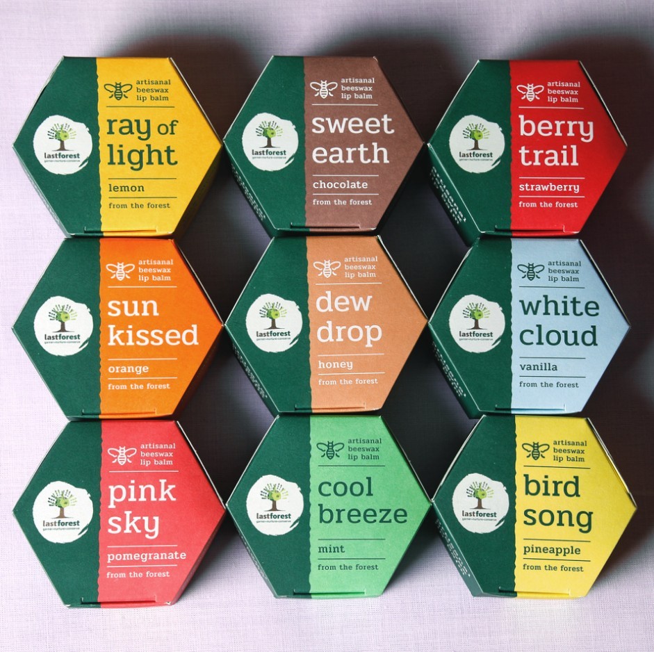 ​Last Forest 手工蜂蜡润唇膏的包装设计(图10)