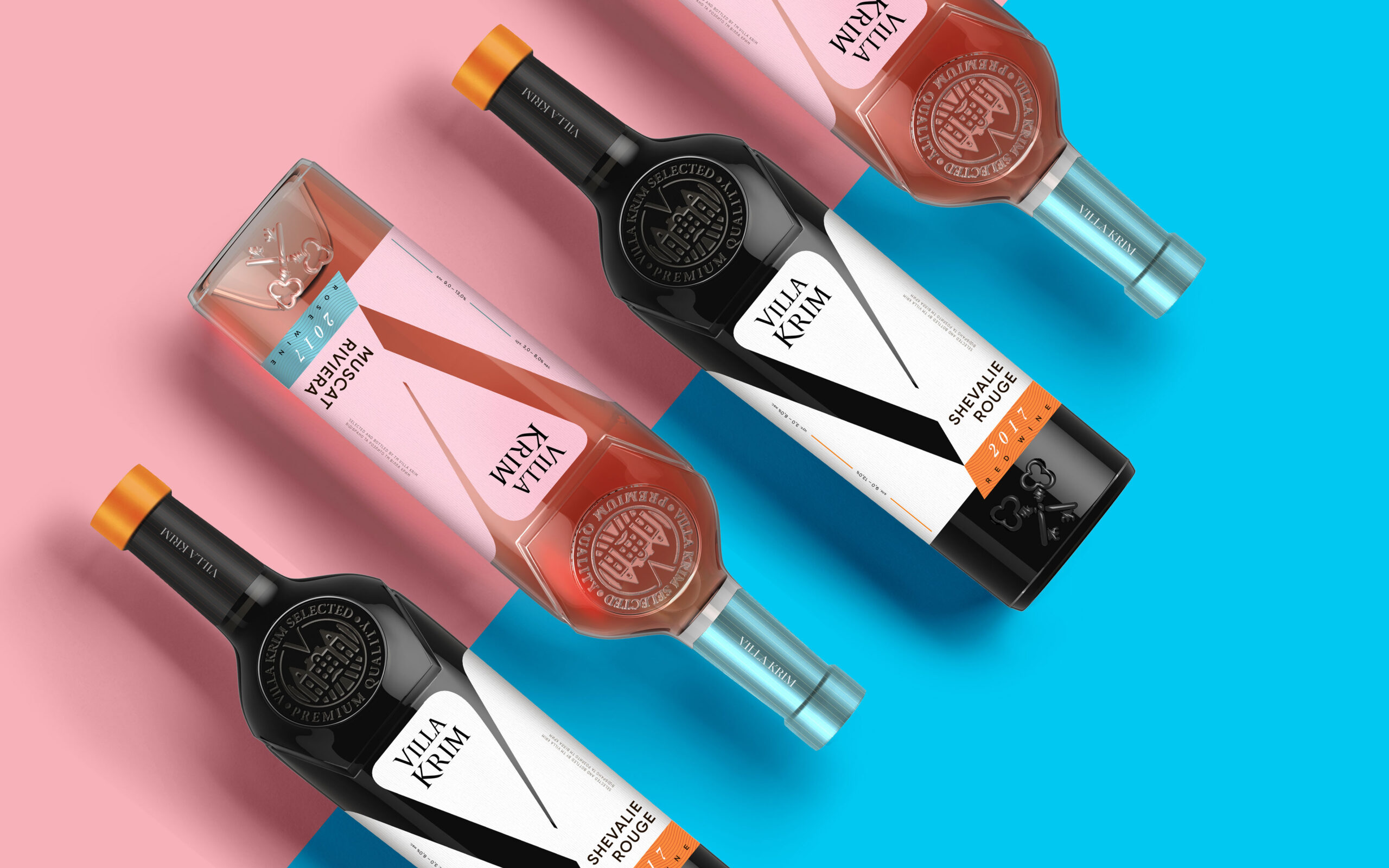Villa Krim葡萄酒包装设计(图6)