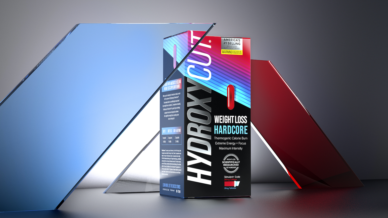 保健产品包装这样设计在货架上有明显差异化(图3)