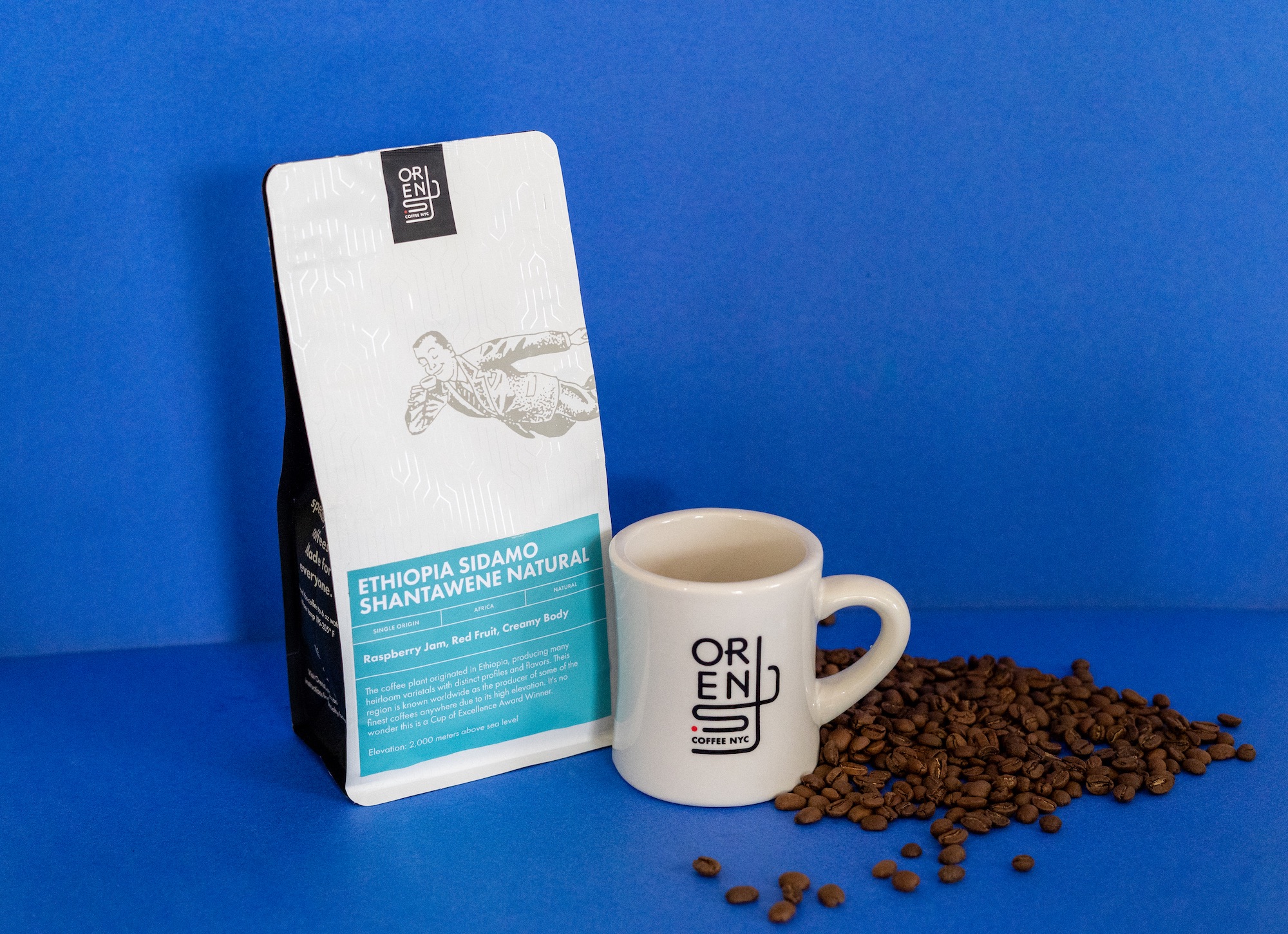 三款袋装咖啡创意包装设计欣赏(图6)