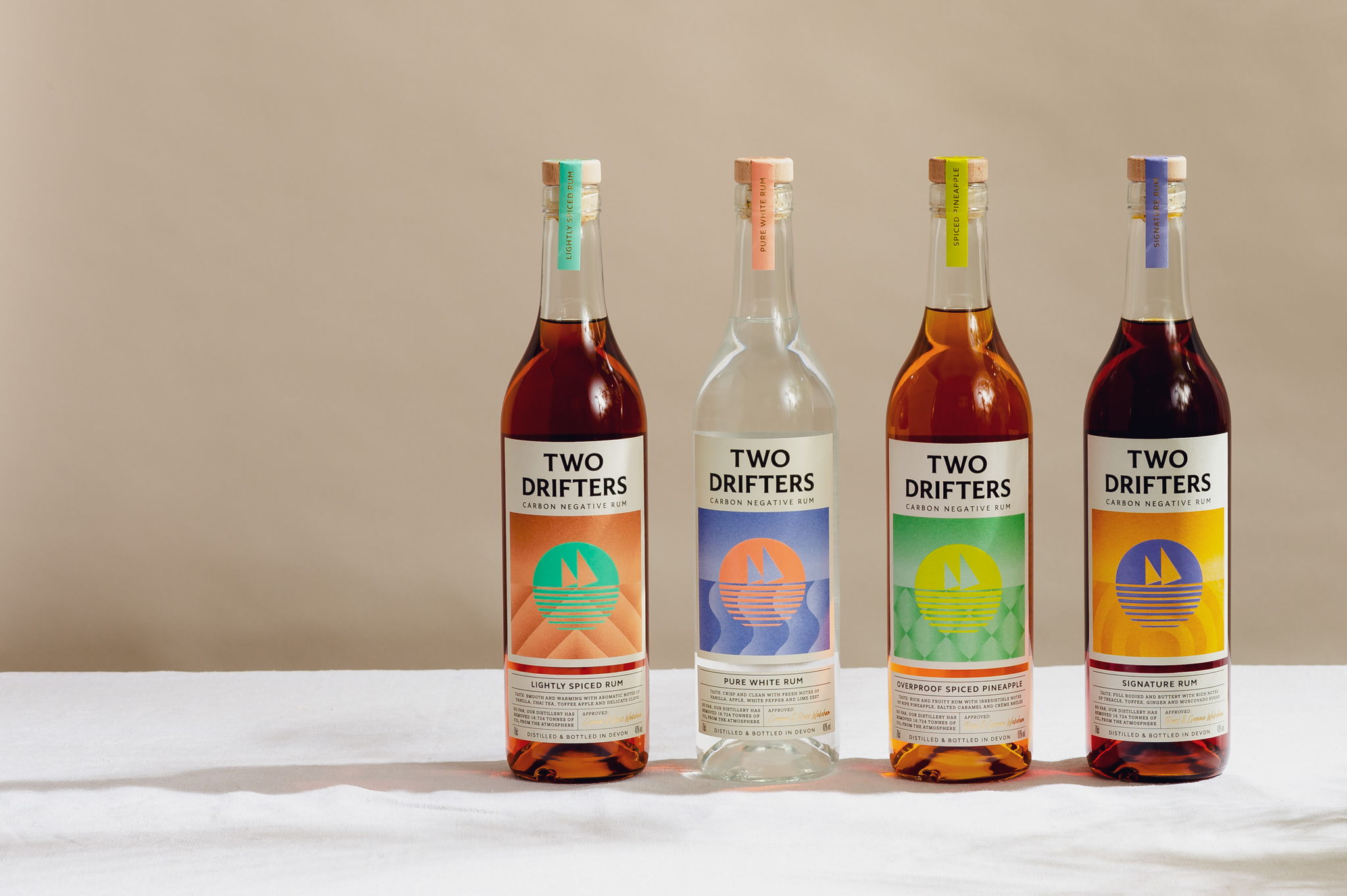 ​Two Drifters朗姆酒创意包装设计参考(图1)