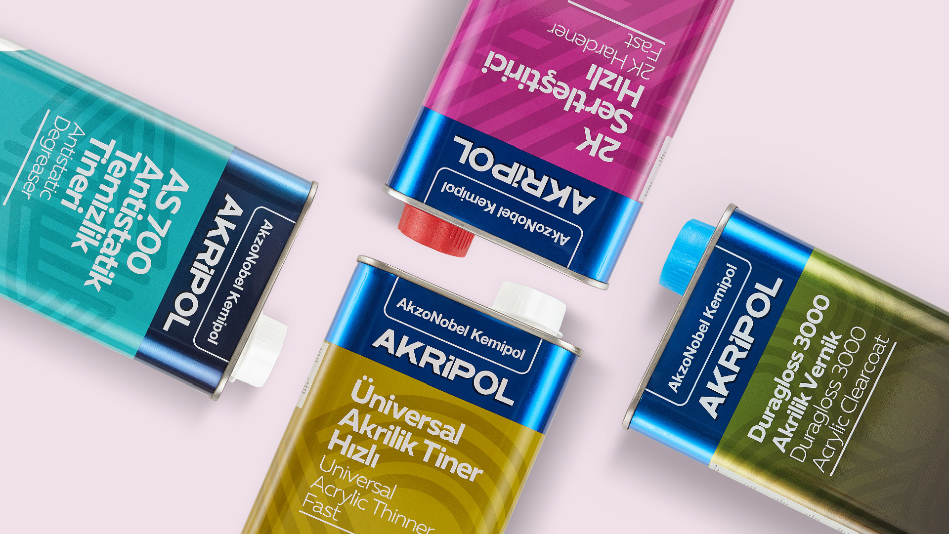 现代而又充满活力的汽车涂料包装设计(图6)