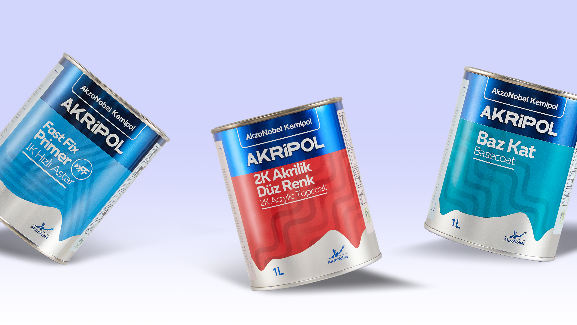 现代而又充满活力的汽车涂料包装设计(图5)