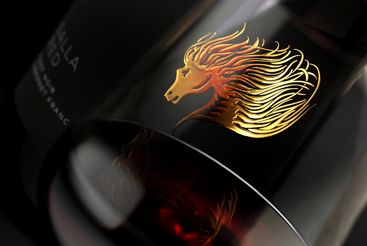 优质葡萄酒现代化酒标设计欣赏(图3)