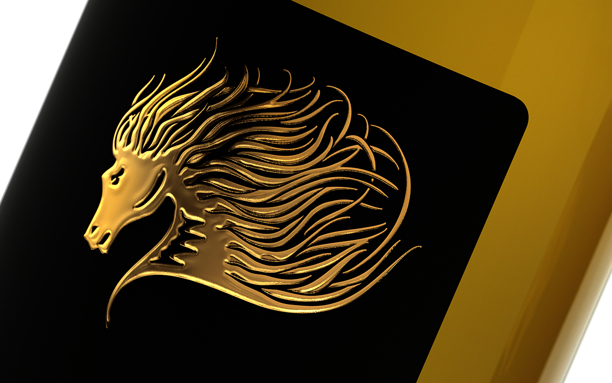 优质葡萄酒现代化酒标设计欣赏(图2)