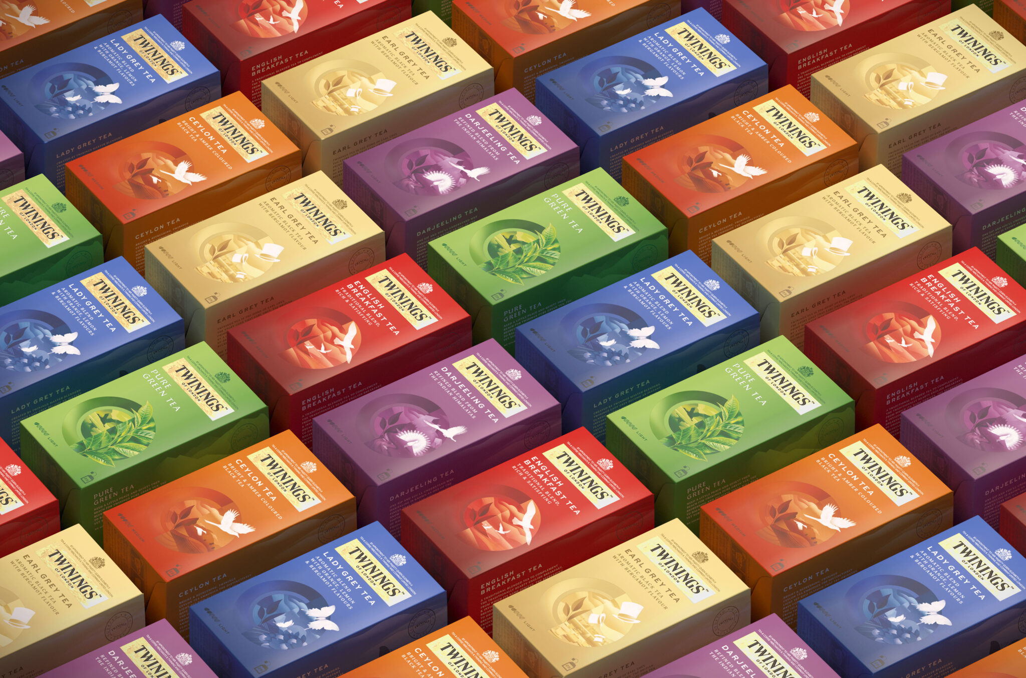Twinings 茶包装这样设计视觉识别更加现代(图5)