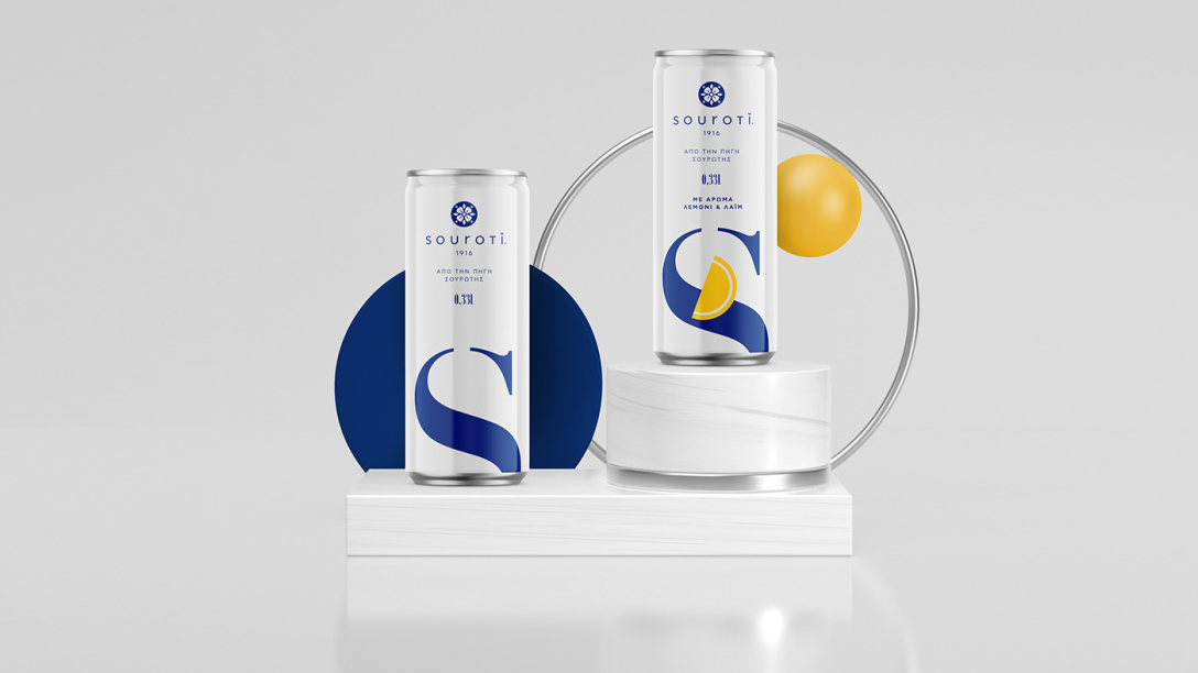 专注于现代美学和健康生活方式的饮料包装设计这样做(图1)