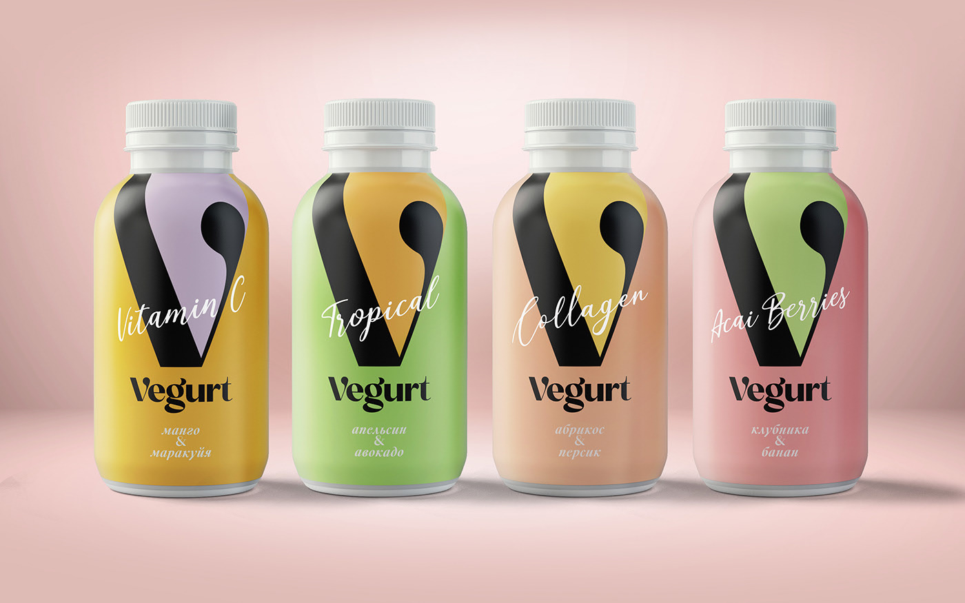 替代乳制品的植物性酸奶视觉包装设计(图1)