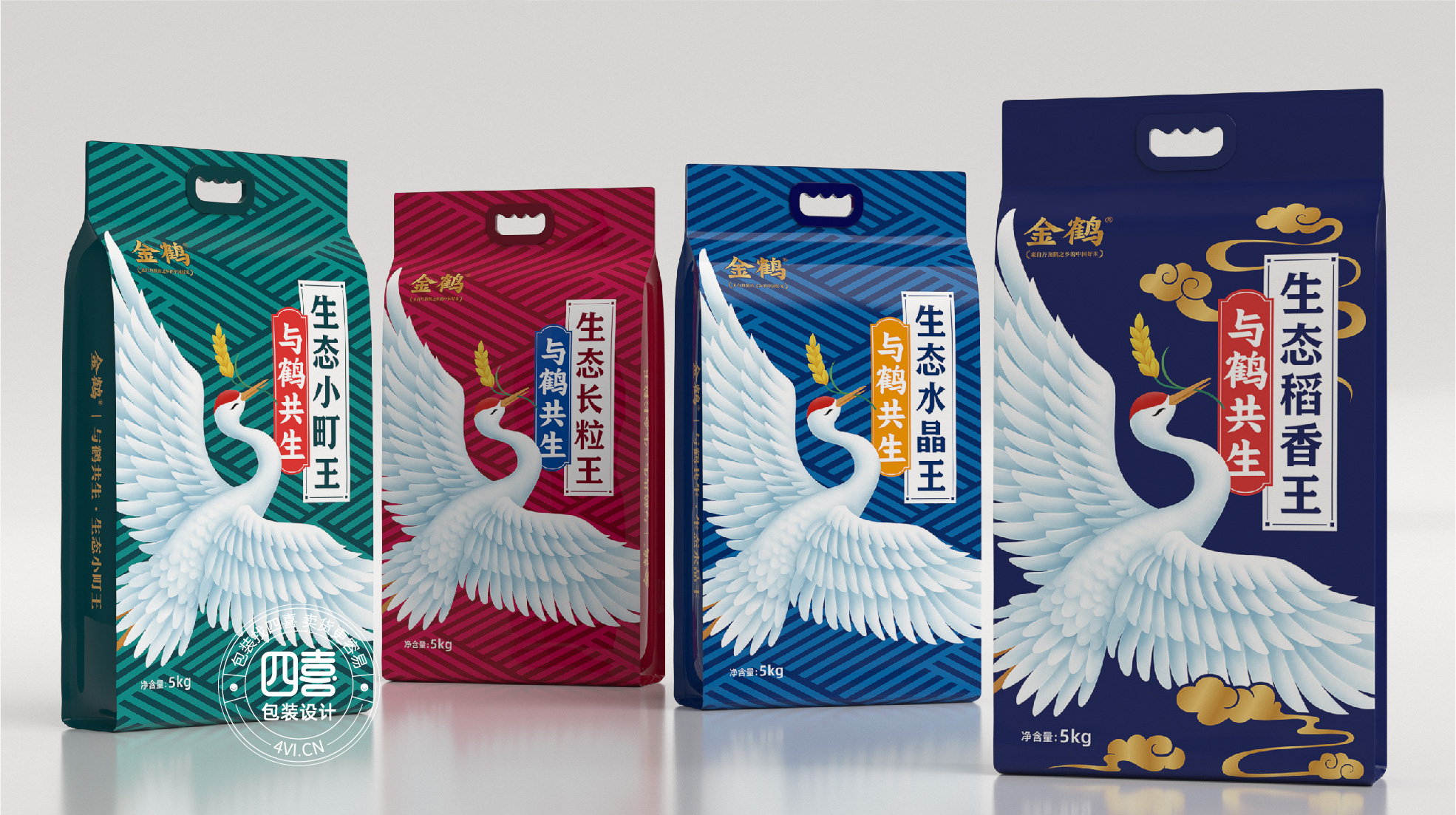四喜：618抖音米面粮油类目销量第一，这个大米品牌在包装设计上做对了什么？(图3)