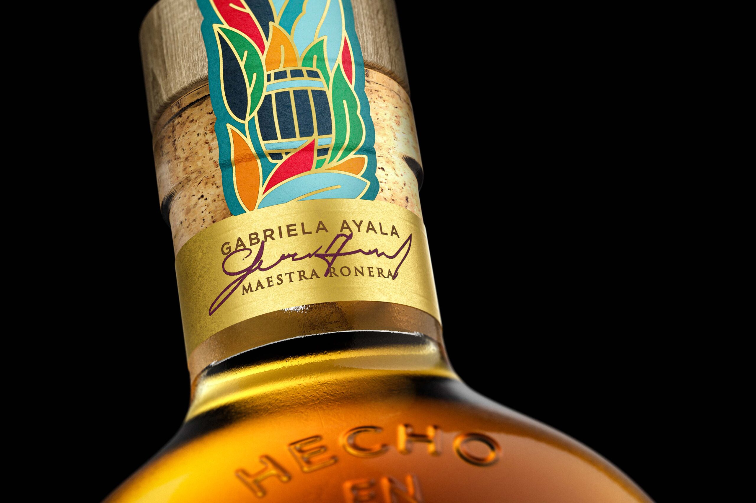 充满活力的朗姆酒包装设计参考(图3)