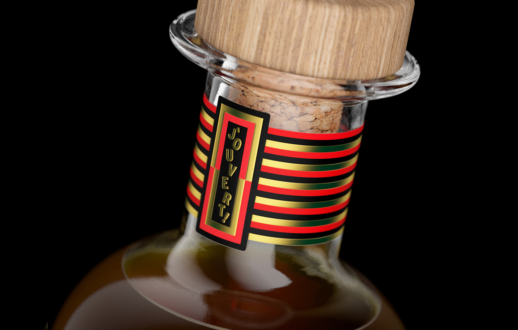 Tamboo朗姆酒包装设计这样做赋予品牌一种大胆而充满活力的态度(图4)