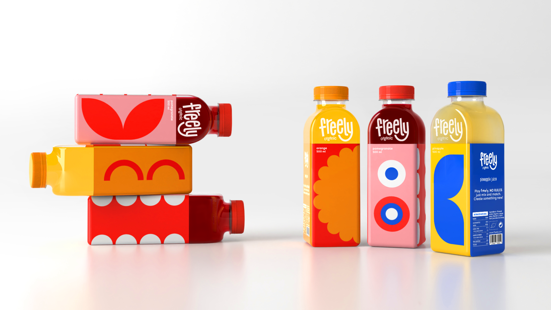 积木为灵感的健康果汁饮料包装设计这样做(图1)