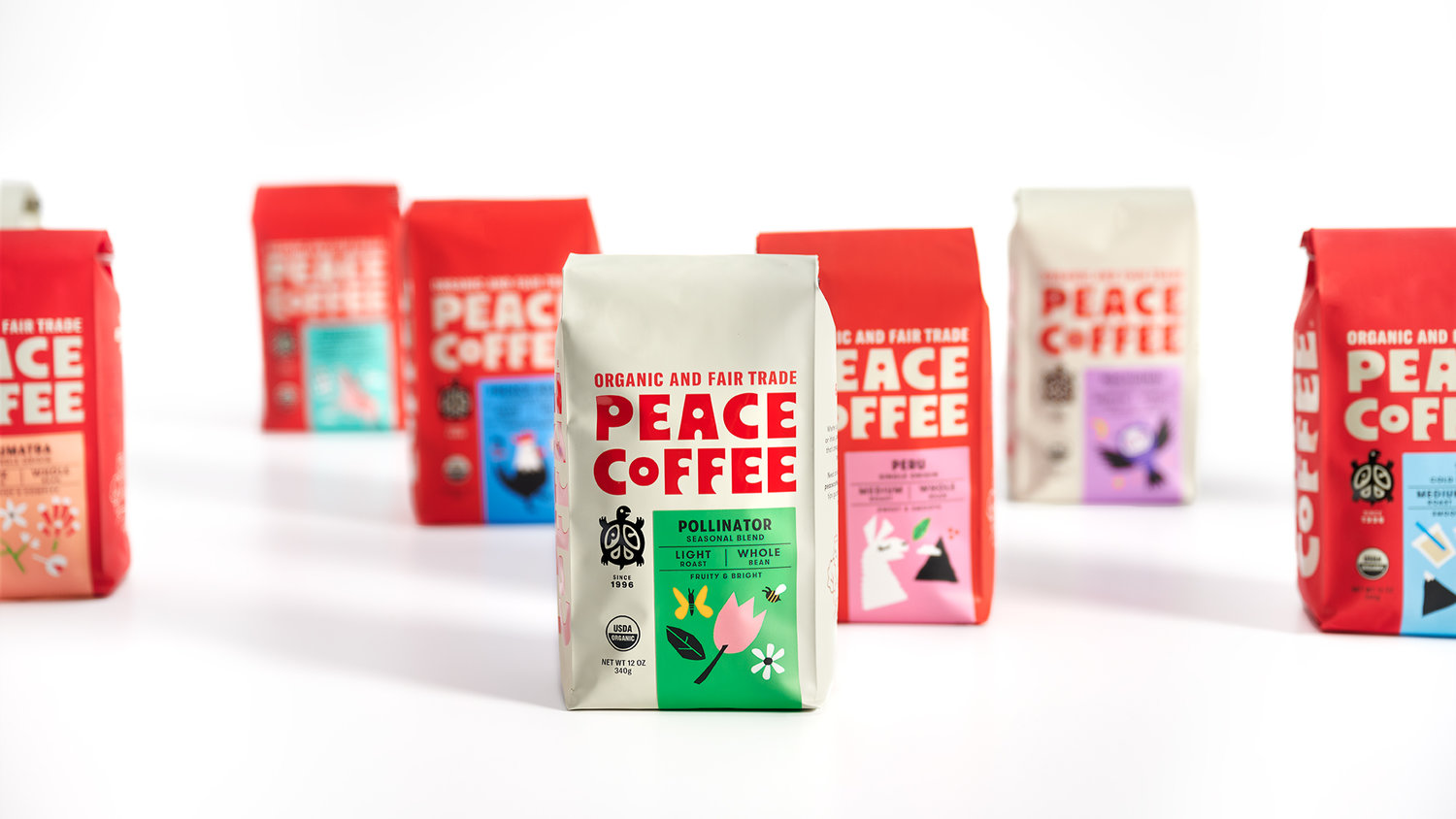 可爱有趣的咖啡豆包装这样设计(图4)