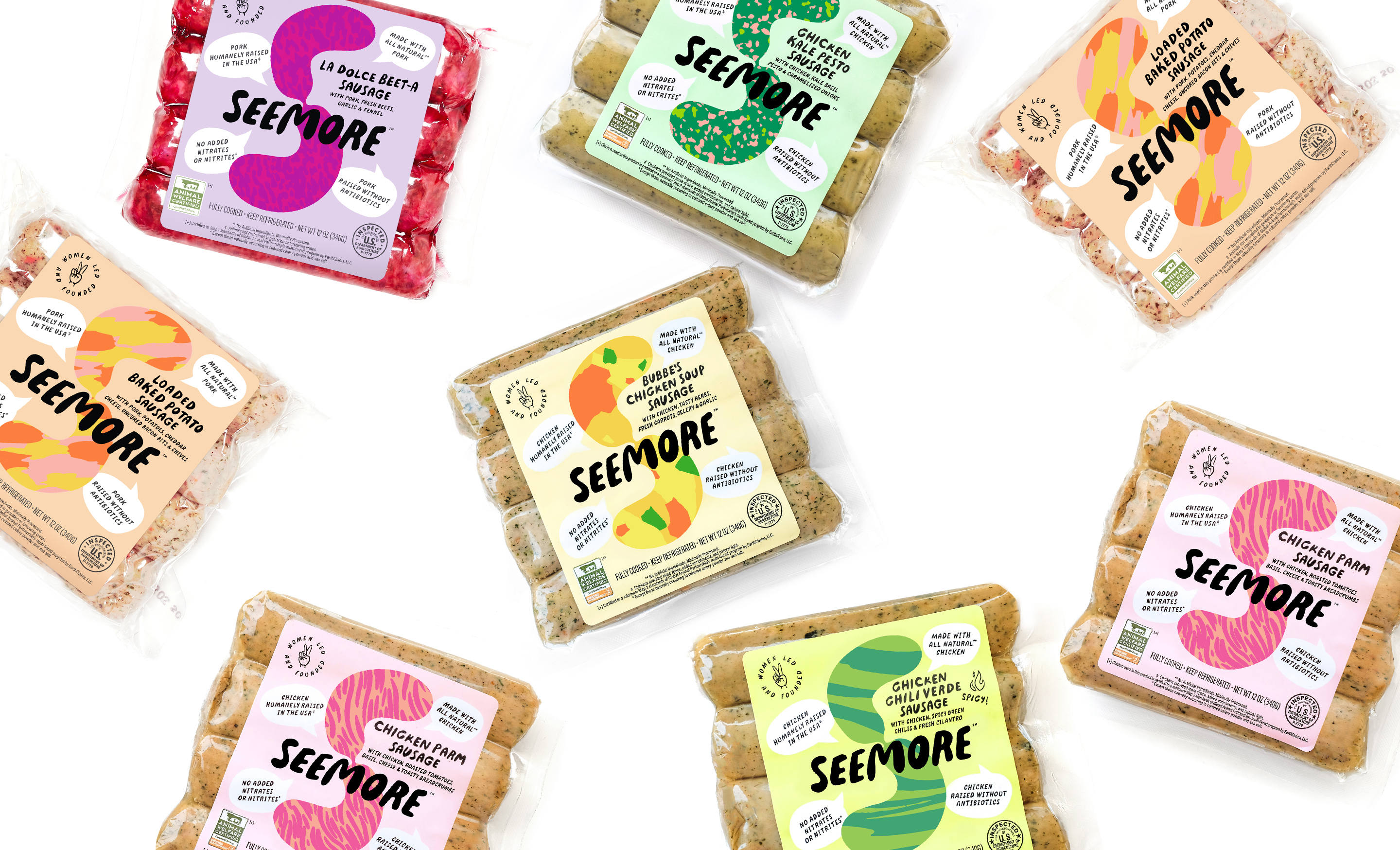 色彩丰富的香肠包装设计欣赏(图5)