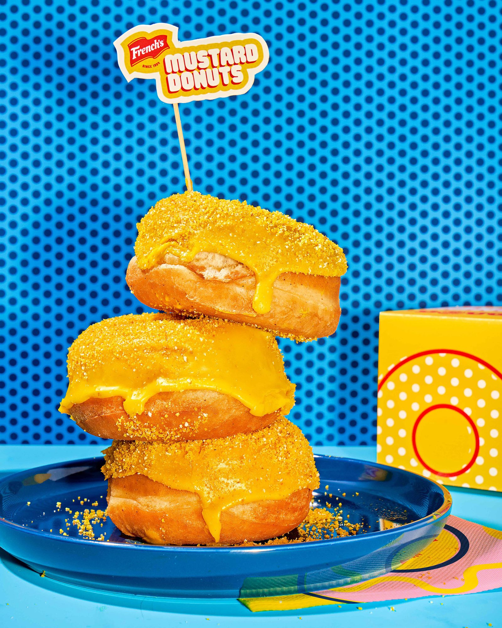 芥末甜甜圈休闲食品包装这样设计(图3)