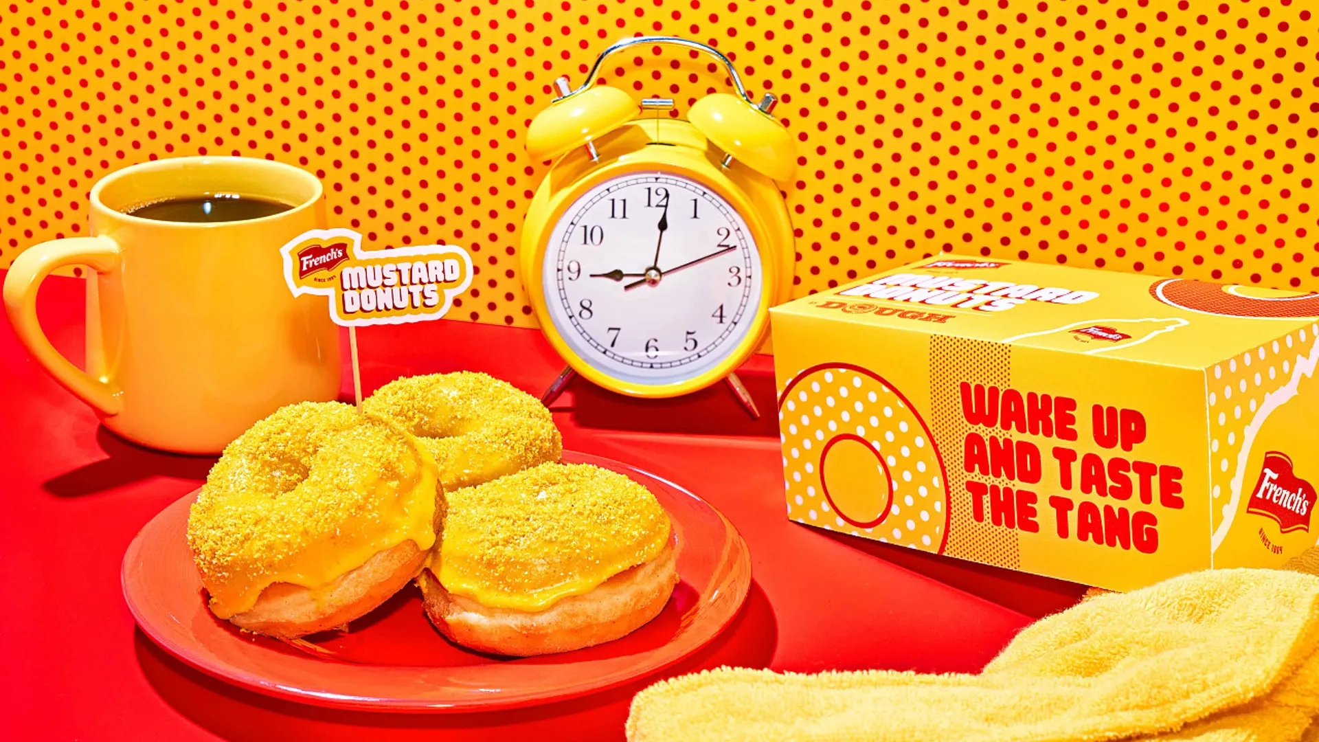 芥末甜甜圈休闲食品包装这样设计(图1)