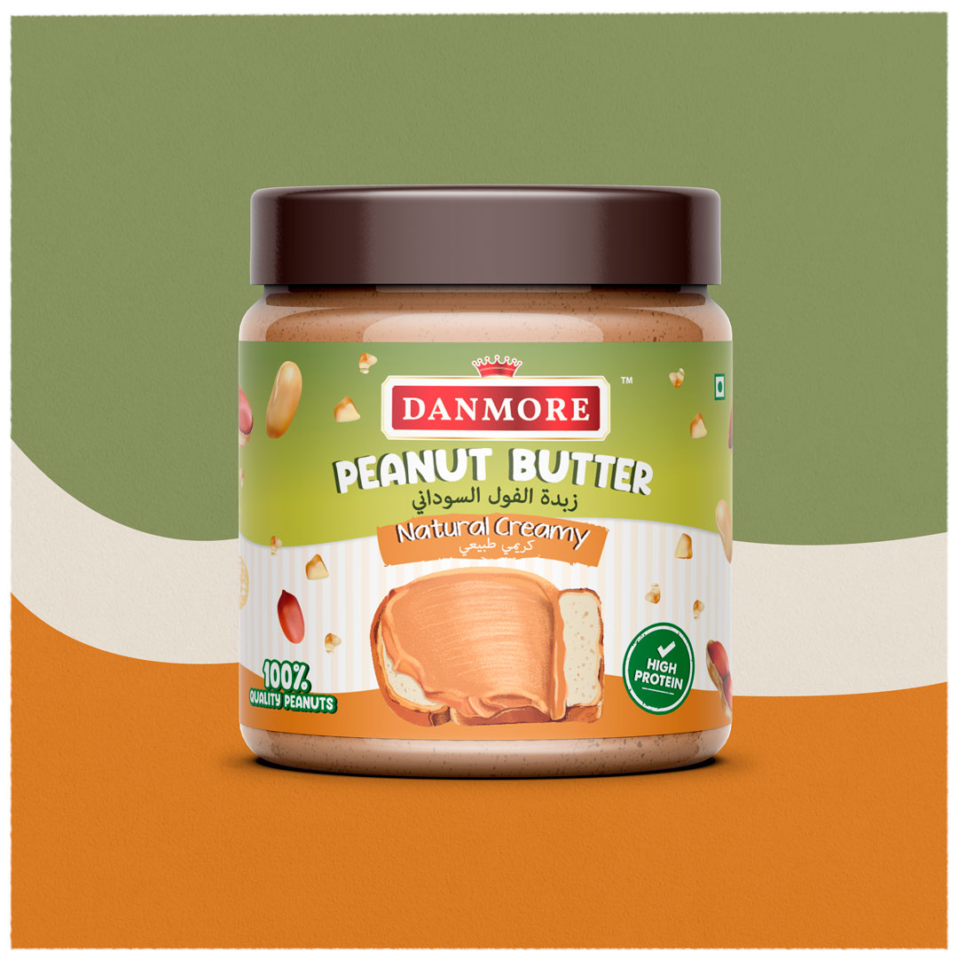 简洁的瓶装花生酱包装这样设计(图3)