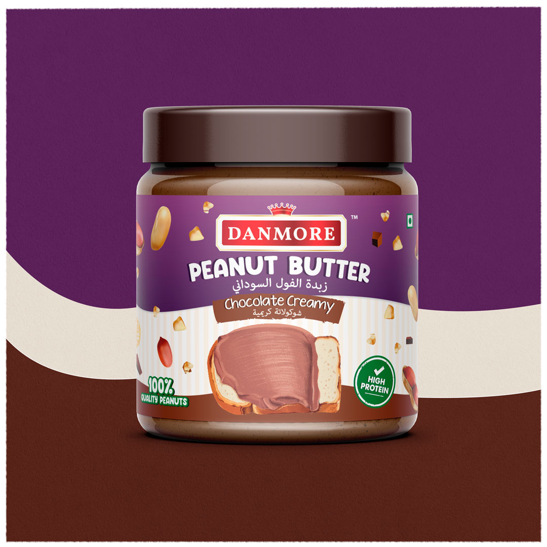 简洁的瓶装花生酱包装这样设计(图4)