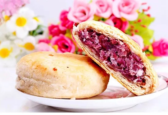 云南特色食品鲜花饼包装设计(图1)