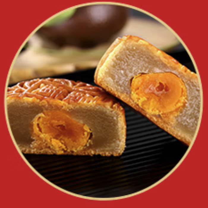 DXC 稻香村 中秋礼竹韵 广式月饼 10饼8味 1.05kg 礼盒装包装礼盒产品包装创意设计欣赏(图5)