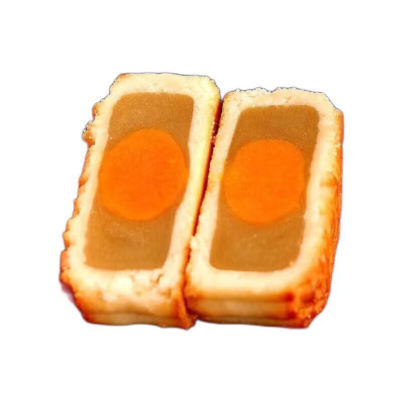 酥园康 广式月饼 莲蓉蛋黄味 26g*30袋包装礼盒产品包装创意设计欣赏(图1)