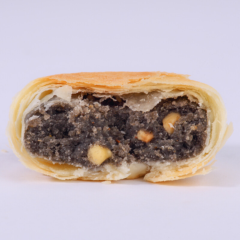 秋香 苏式月饼 24饼4味 1.2kg 礼盒装包装礼盒产品包装创意设计欣赏(图5)