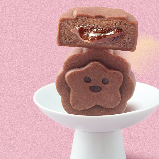 Ganso 元祖食品 脱兔戏月 台式月饼 12饼2味 420g 礼盒装包装礼盒产品包装创意设计欣赏(图4)