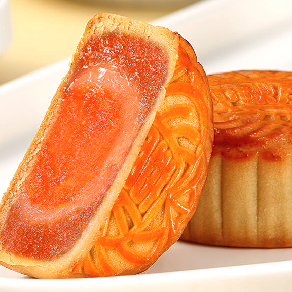 鲜品屋 鲜品金秋 广式月饼 10饼8味 630g*2盒 礼盒装包装礼盒产品包装创意设计欣赏(图3)