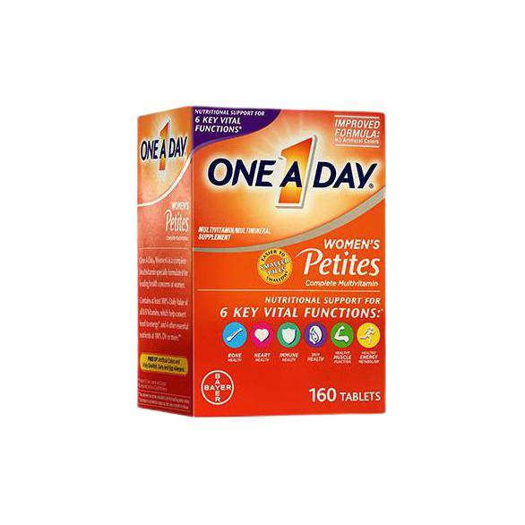 ONE A DAY 女士复合维生素 160粒保健产品包装创意设计欣赏(图2)