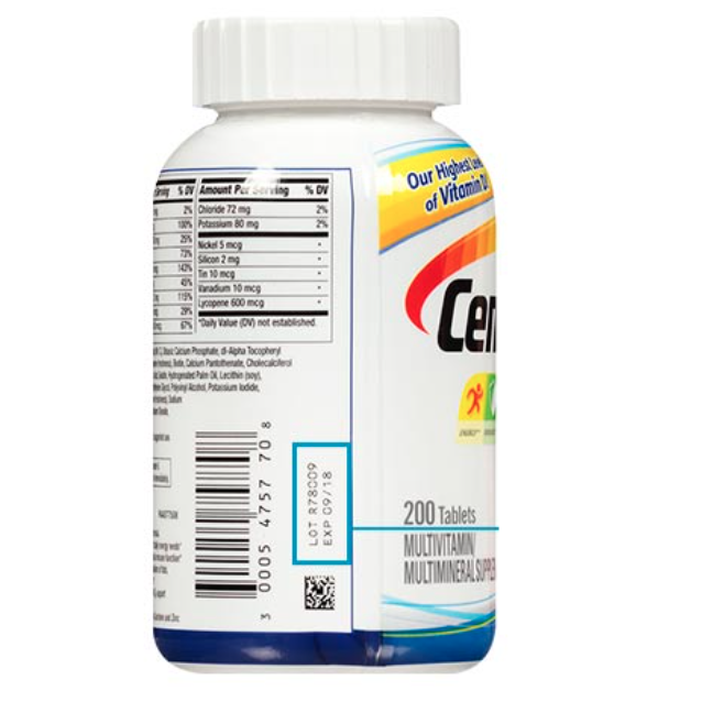 Centrum 善存 男士复合维生素 200粒保健产品包装创意设计欣赏(图2)