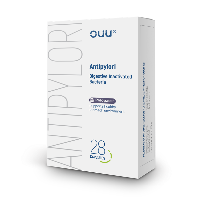 OUU 益生菌养胃胶囊 28粒保健产品包装创意设计欣赏(图3)