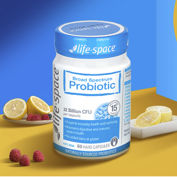 life space 益倍适 成人广谱益生菌 60粒保健产品包装创意设计欣赏(图5)