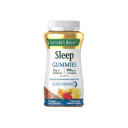 NATURES BOUNTY 自然之宝 褪黑素软糖 60粒保健产品包装创意设计欣赏(图1)