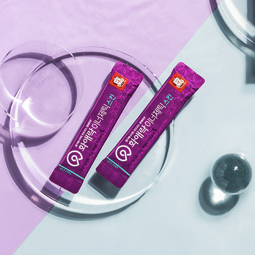 正官庄 和爱乐能量养颜果冻条 15g*28袋保健产品包装创意设计欣赏(图3)