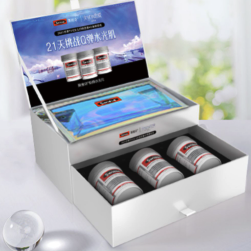 Swisse 斯维诗 口服玻尿酸水光片 30粒保健产品包装创意设计欣赏(图4)